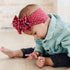 fab-bow-lous®-ruby-shabby-dot Baby Bling Bows clips headbands - Sophia's Style-